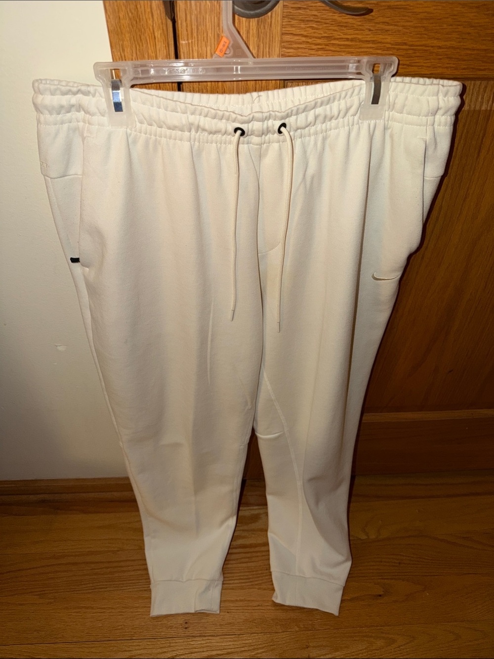 Nike Cream Drawstring Jogger Pants